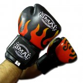 Boxing Glove Pro - Flames with velcro closure