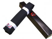 Deluxe Black Belt - Satin