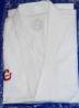 Elite Stretch Ribbed WTF White V-Neck TKD